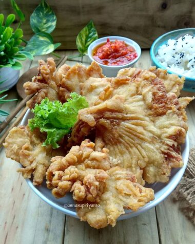 jamur tiram crispy